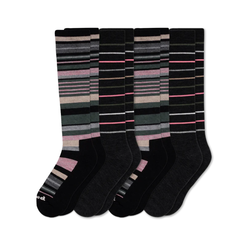 4 Pack - Women's Compression Socks - Image 221