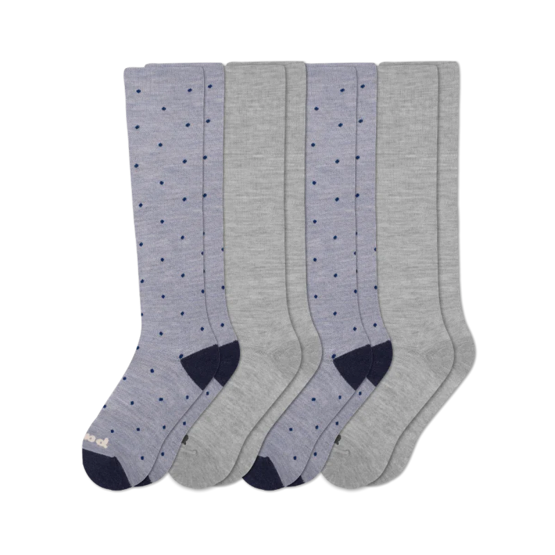 4 Pack - Women's Compression Socks - Image 222