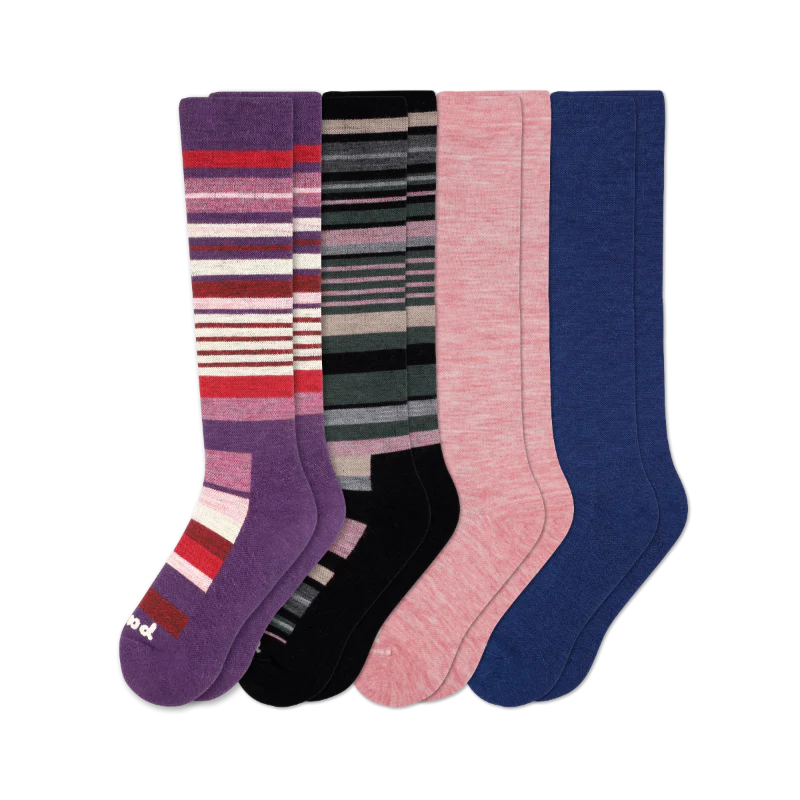 4 Pack - Women's Compression Socks - Image 228