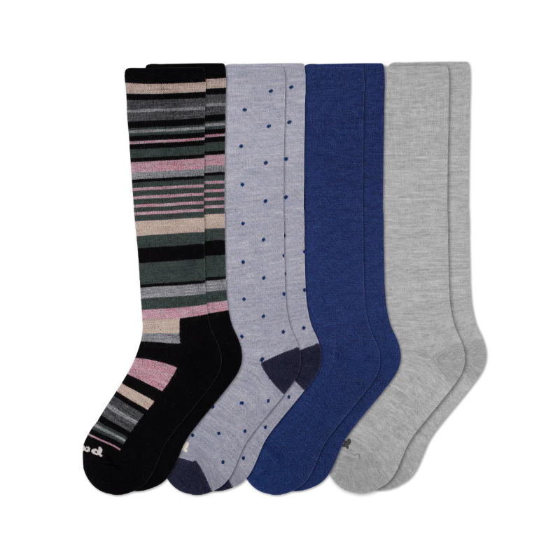 4 Pack - Women's Compression Socks - Image 232