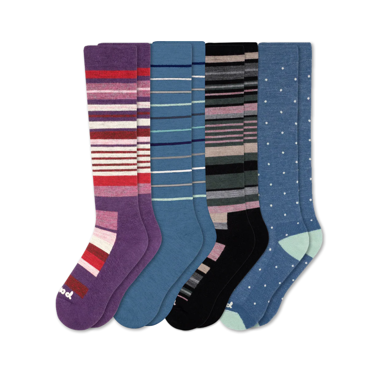 4 Pack - Women's Compression Socks - Image 234