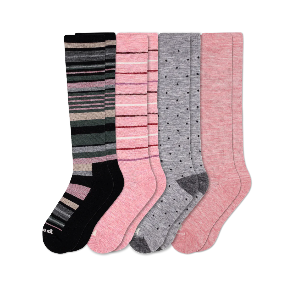 4 Pack - Women's Compression Socks - Image 235