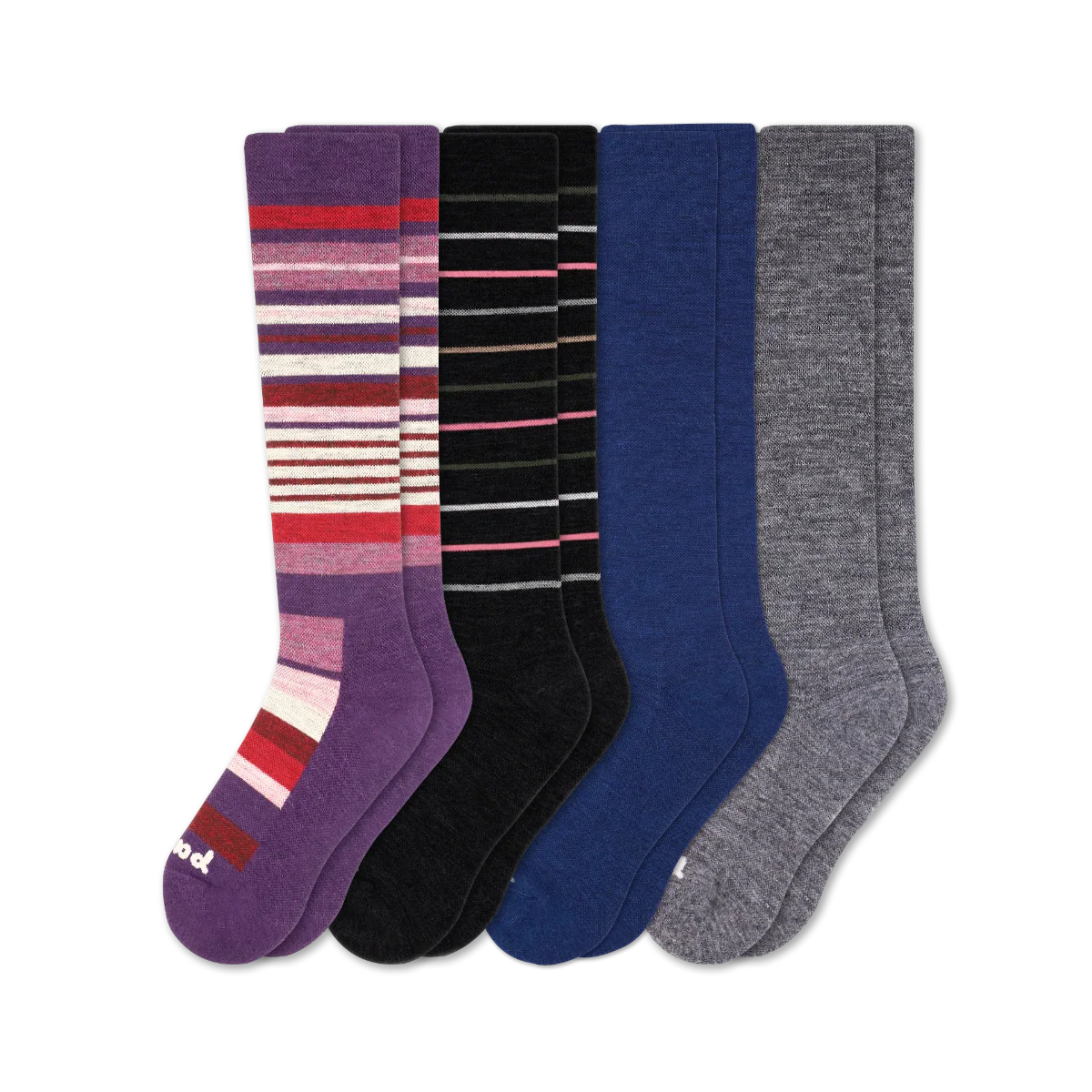 4 Pack - Women's Compression Socks - Image 236