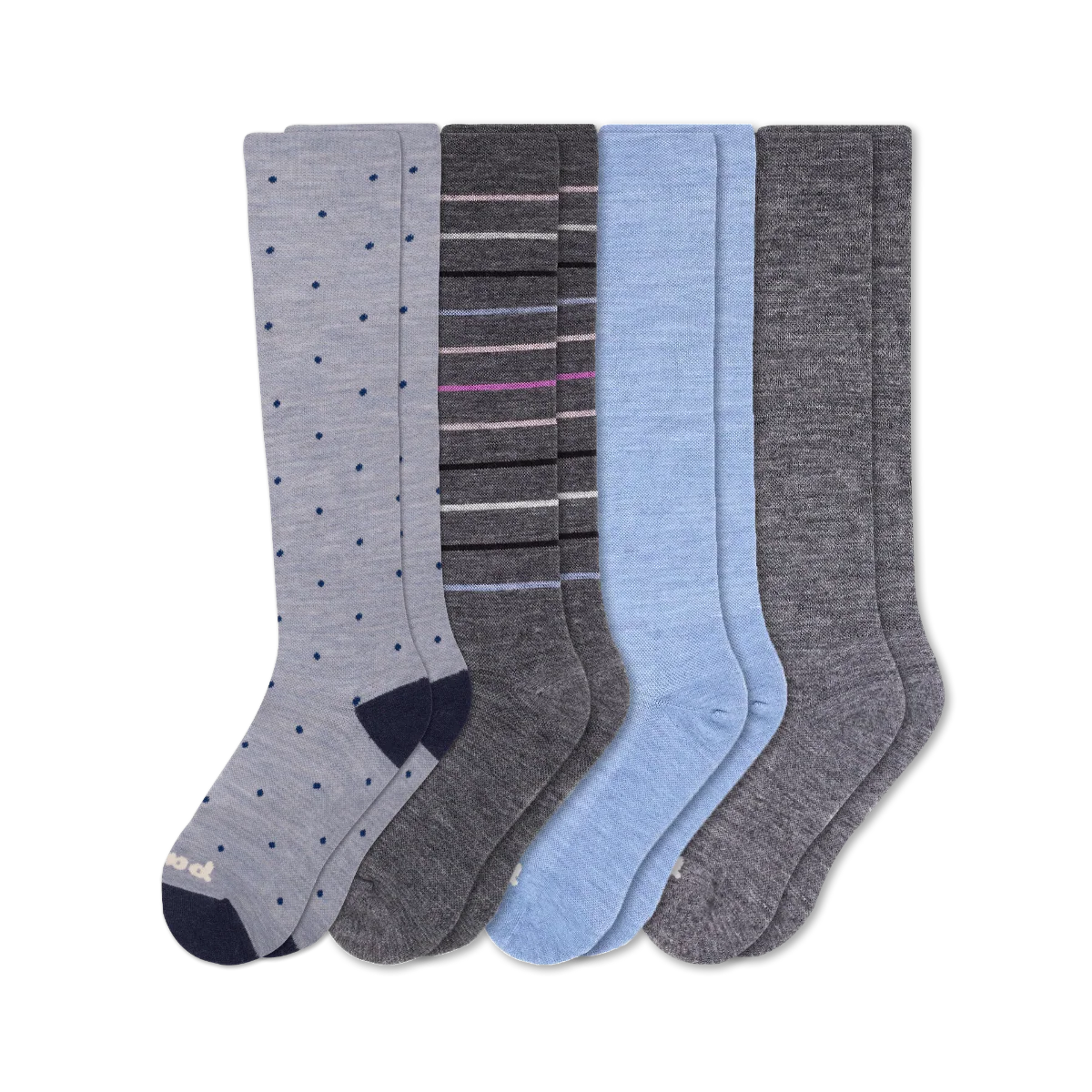 4 Pack - Women's Compression Socks - Image 240