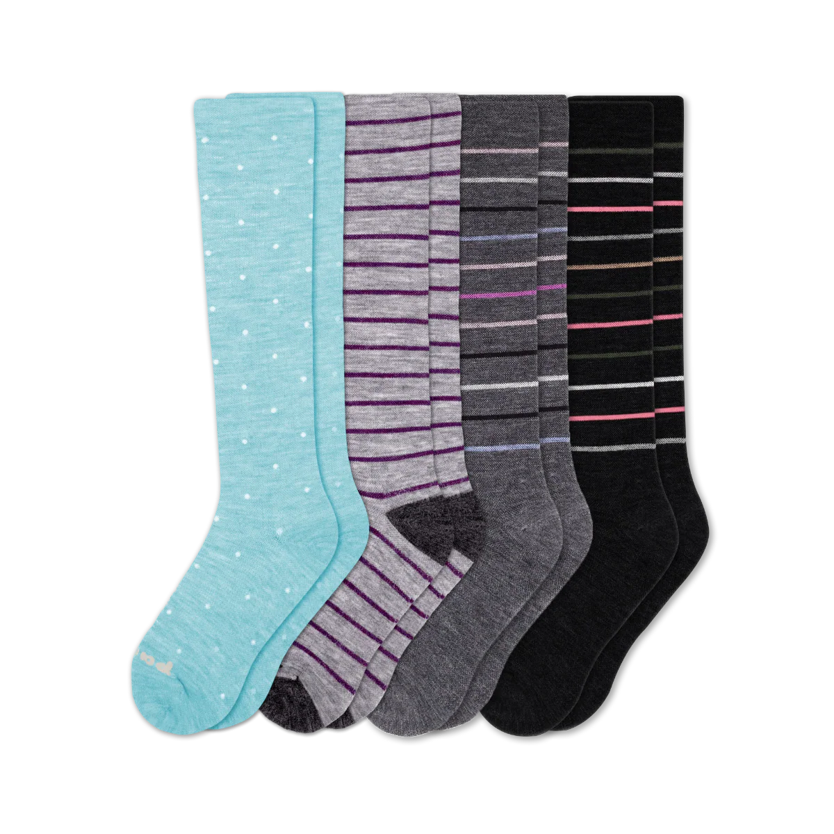 4 Pack - Women's Compression Socks - Image 243