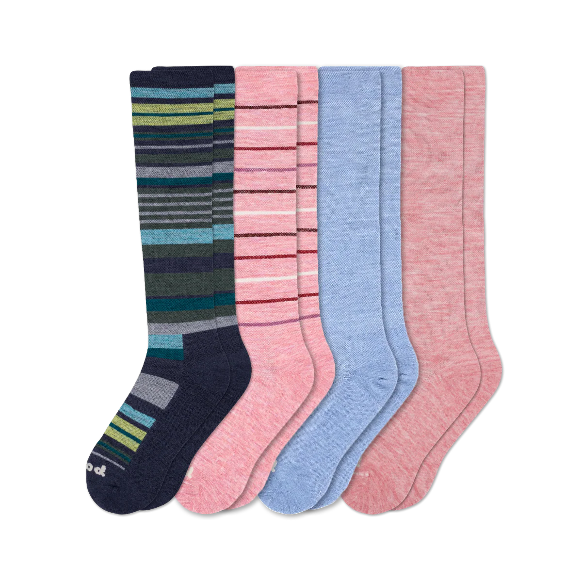 4 Pack - Women's Compression Socks - Image 244