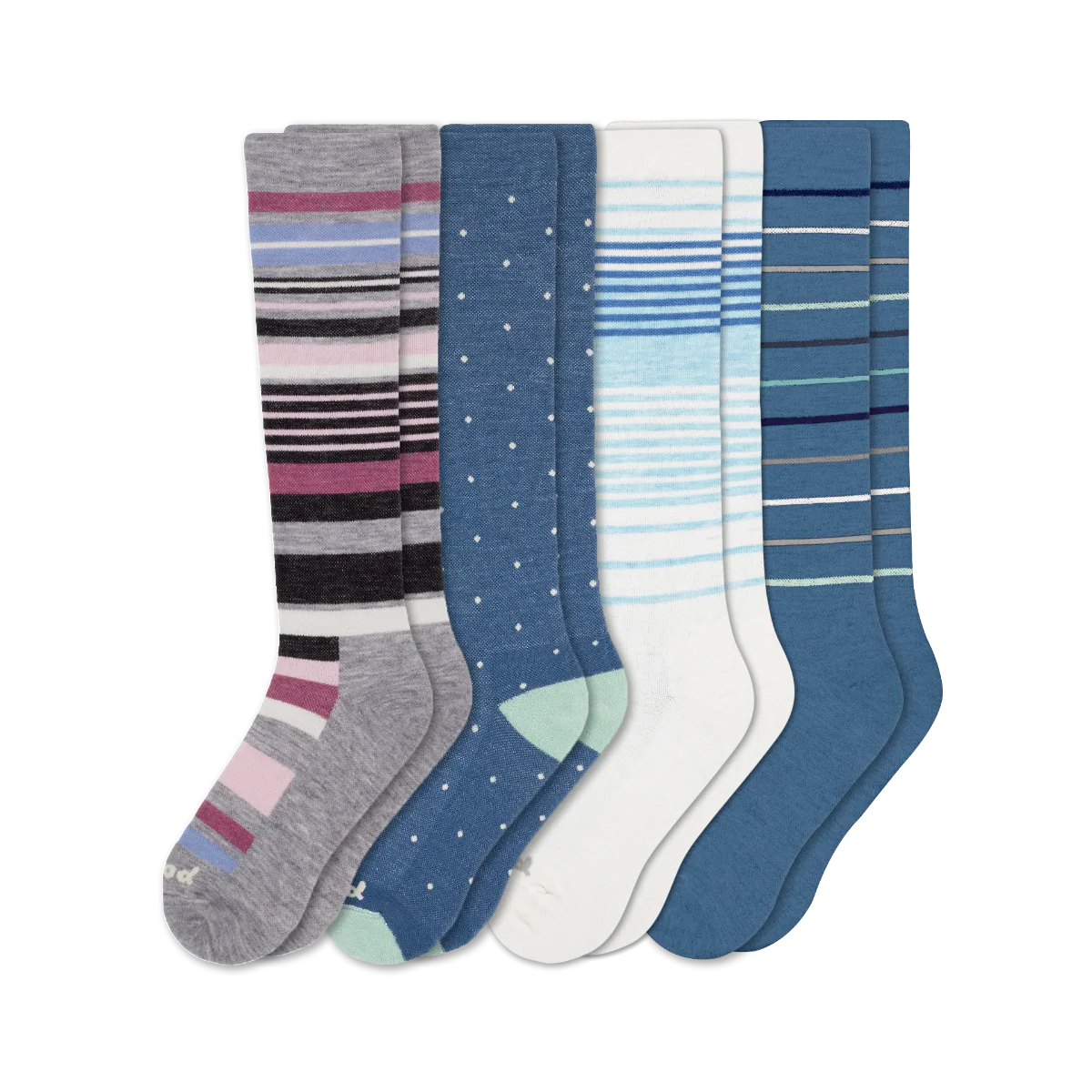 4 Pack - Women's Compression Socks - Image 247