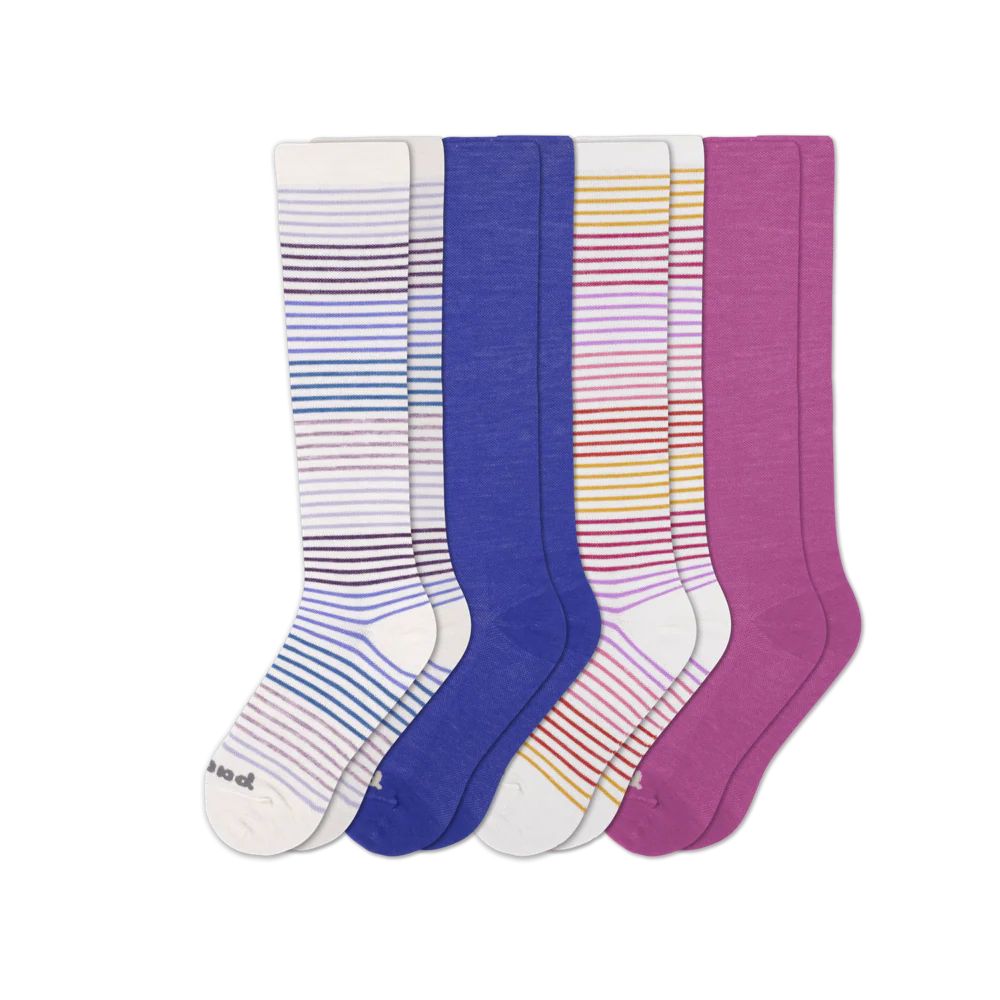 4 Pack - Women's Compression Socks - Image 38