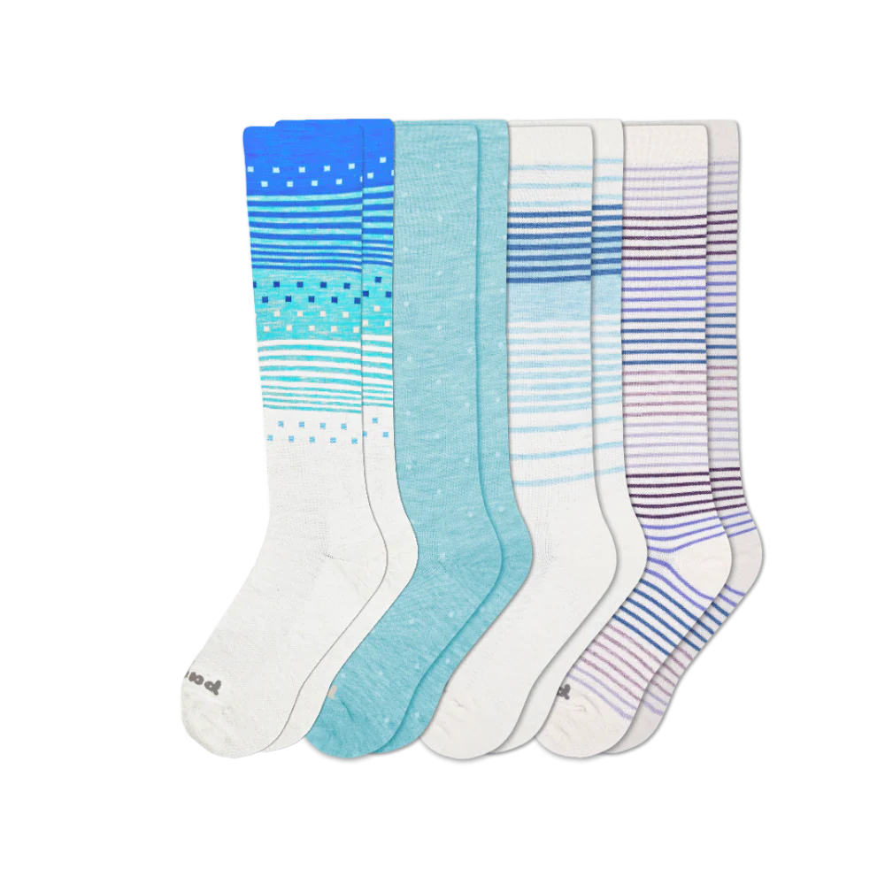 4 Pack - Women's Compression Socks - Image 46