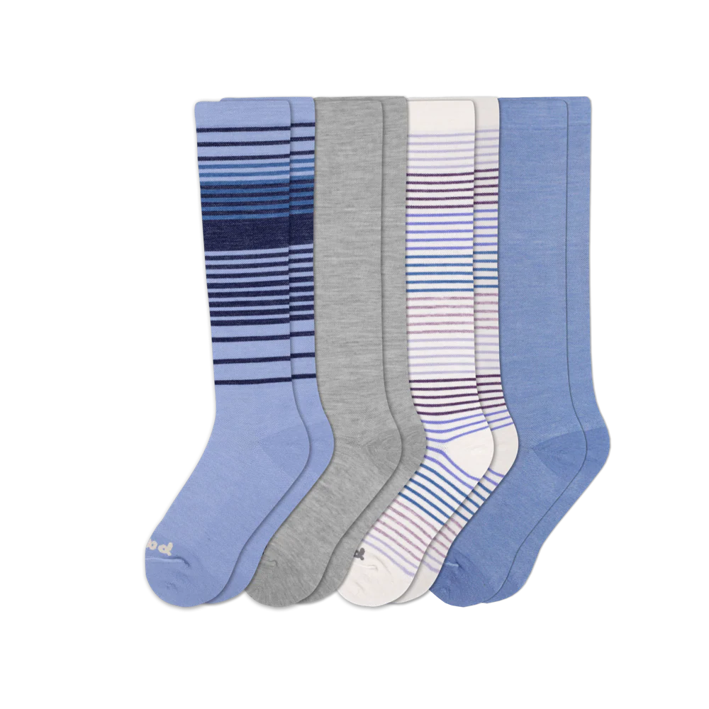 4 Pack - Women's Compression Socks - Image 47
