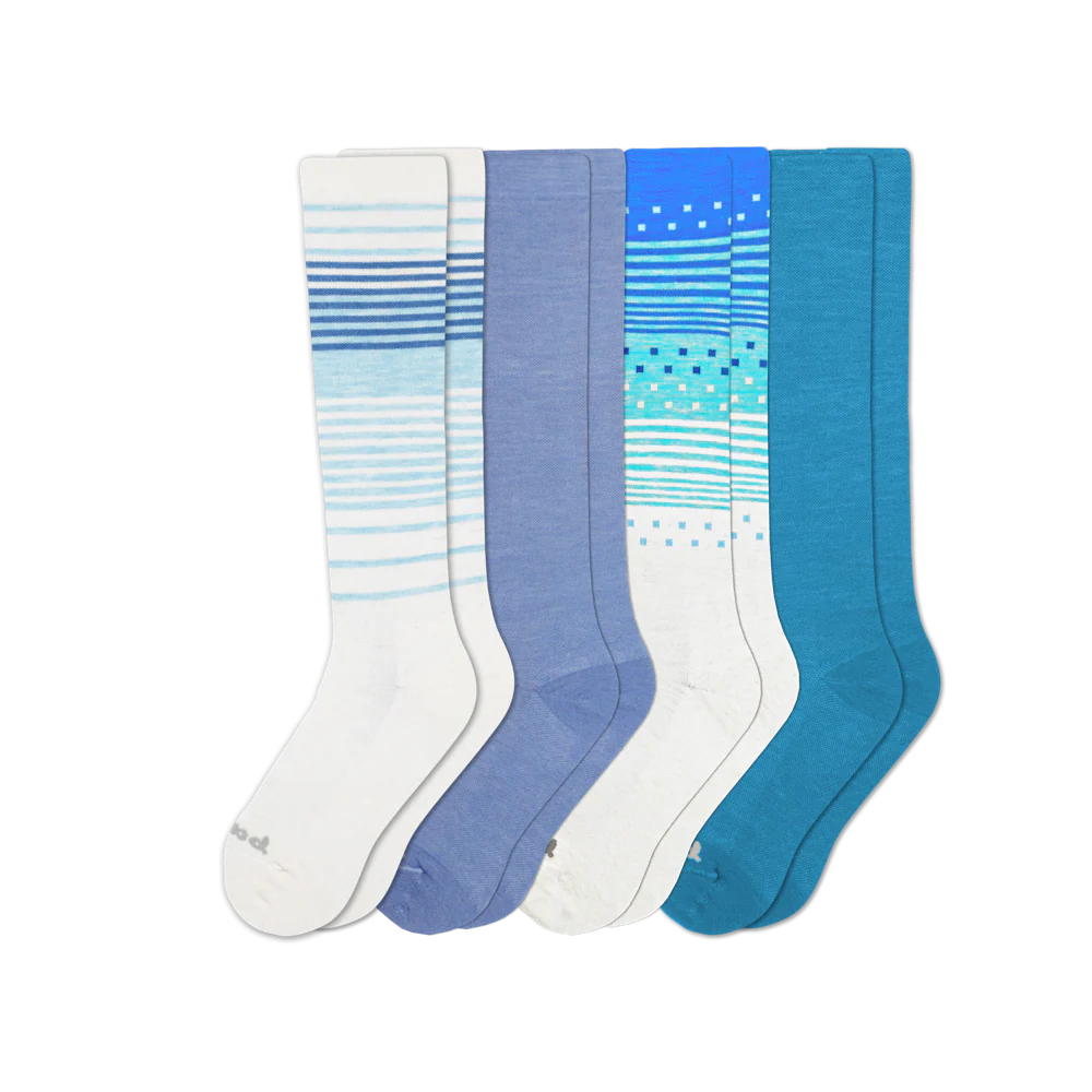 4 Pack - Women's Compression Socks - Image 49