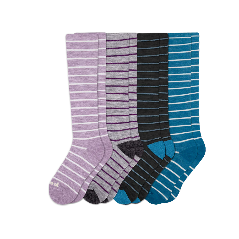 4 Pack - Women's Compression Socks - Image 58
