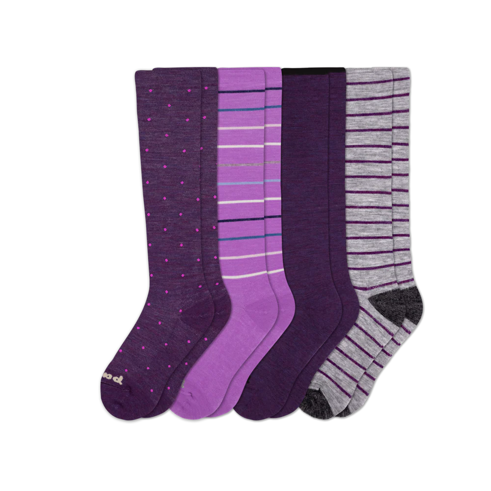 4 Pack - Women's Compression Socks - Image 61