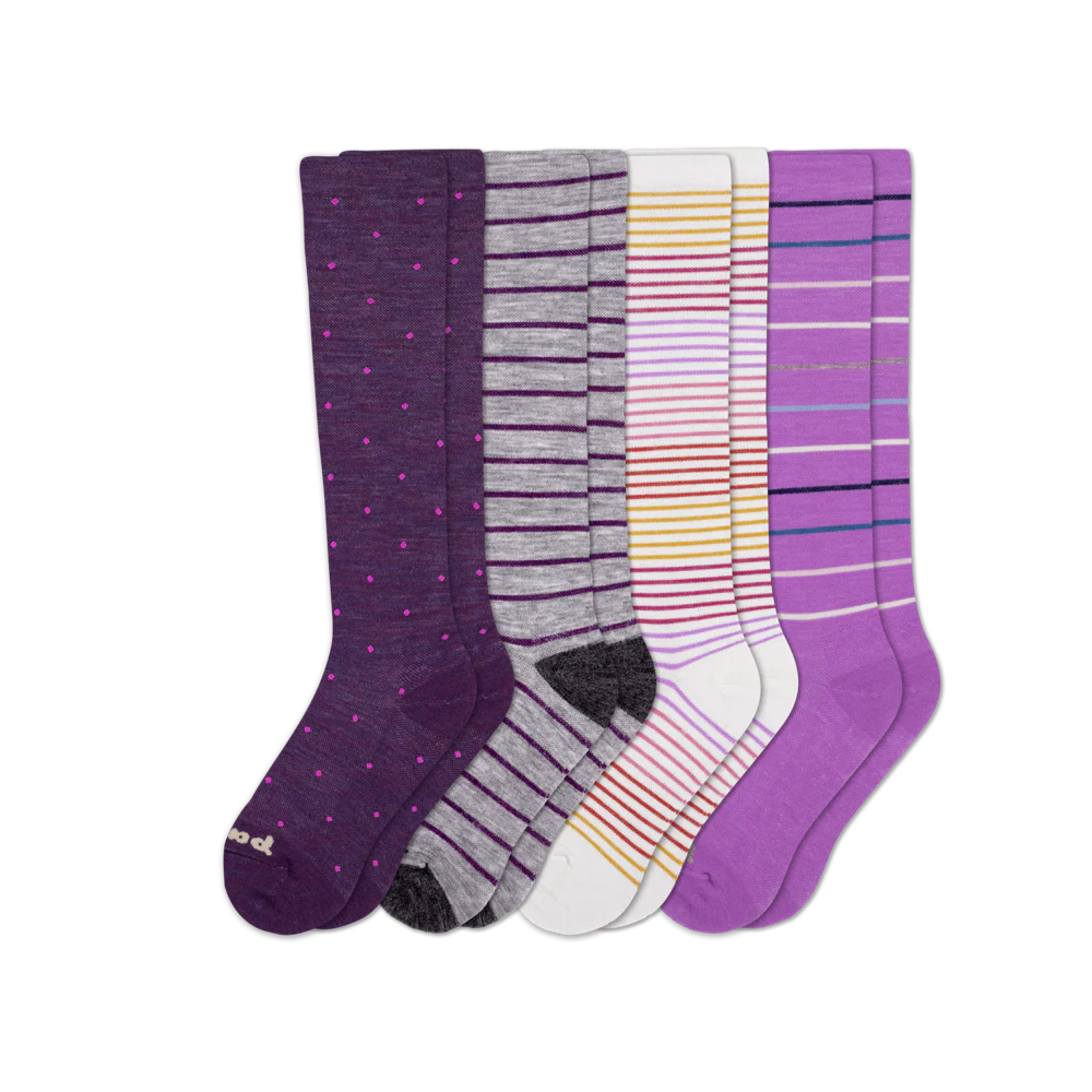 4 Pack - Women's Compression Socks - Image 62