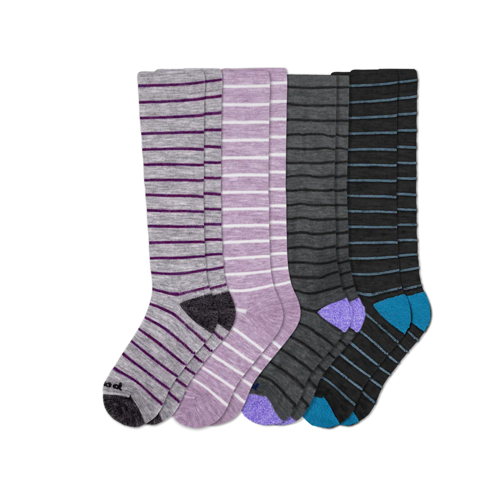 4 Pack - Women's Compression Socks - Image 65