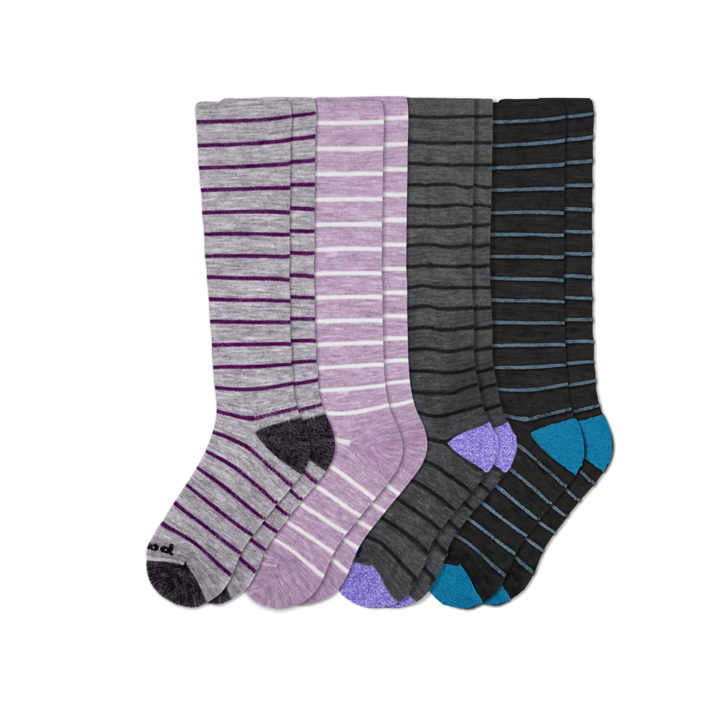 4 Pack - Women's Compression Socks - Image 67