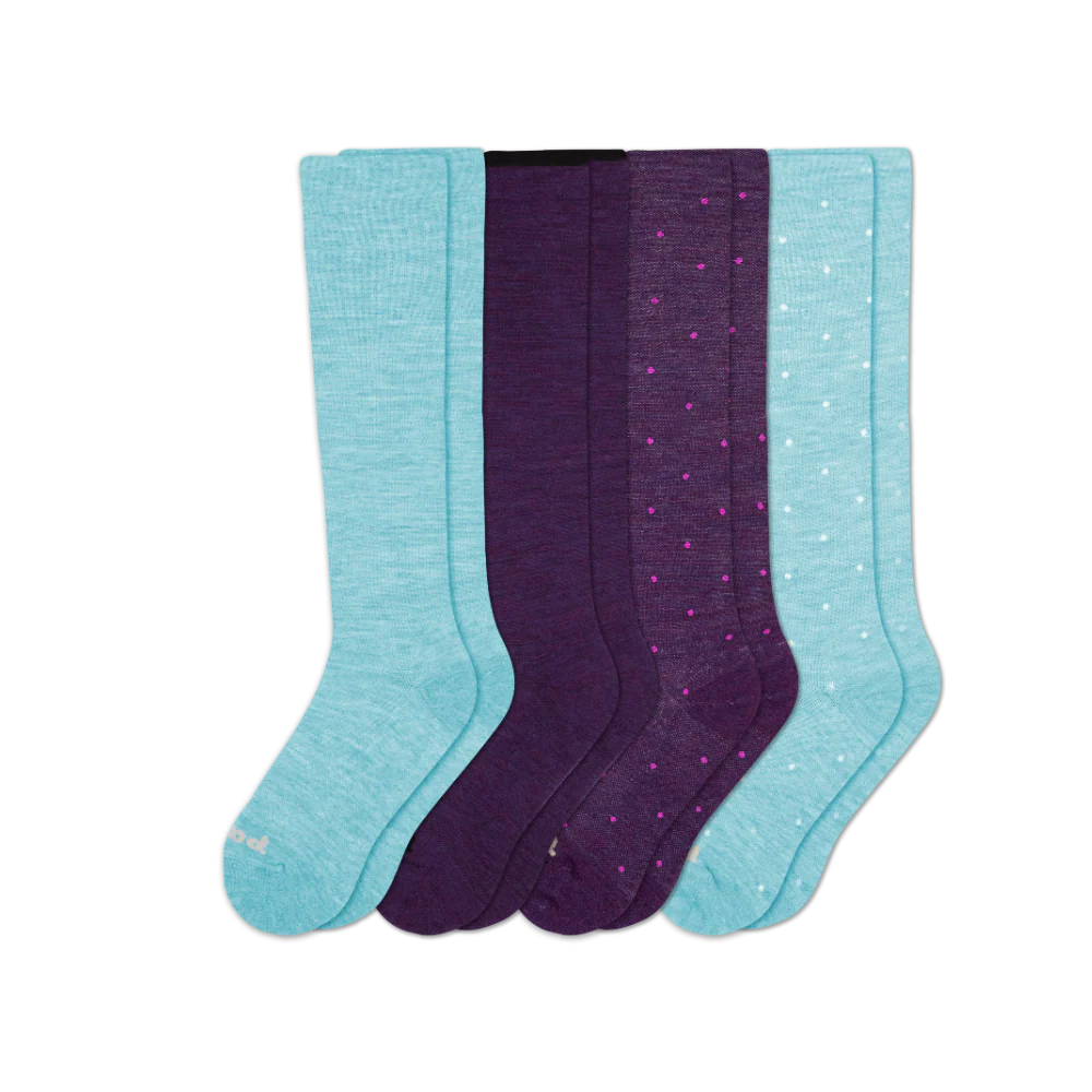 4 Pack - Women's Compression Socks - Image 69