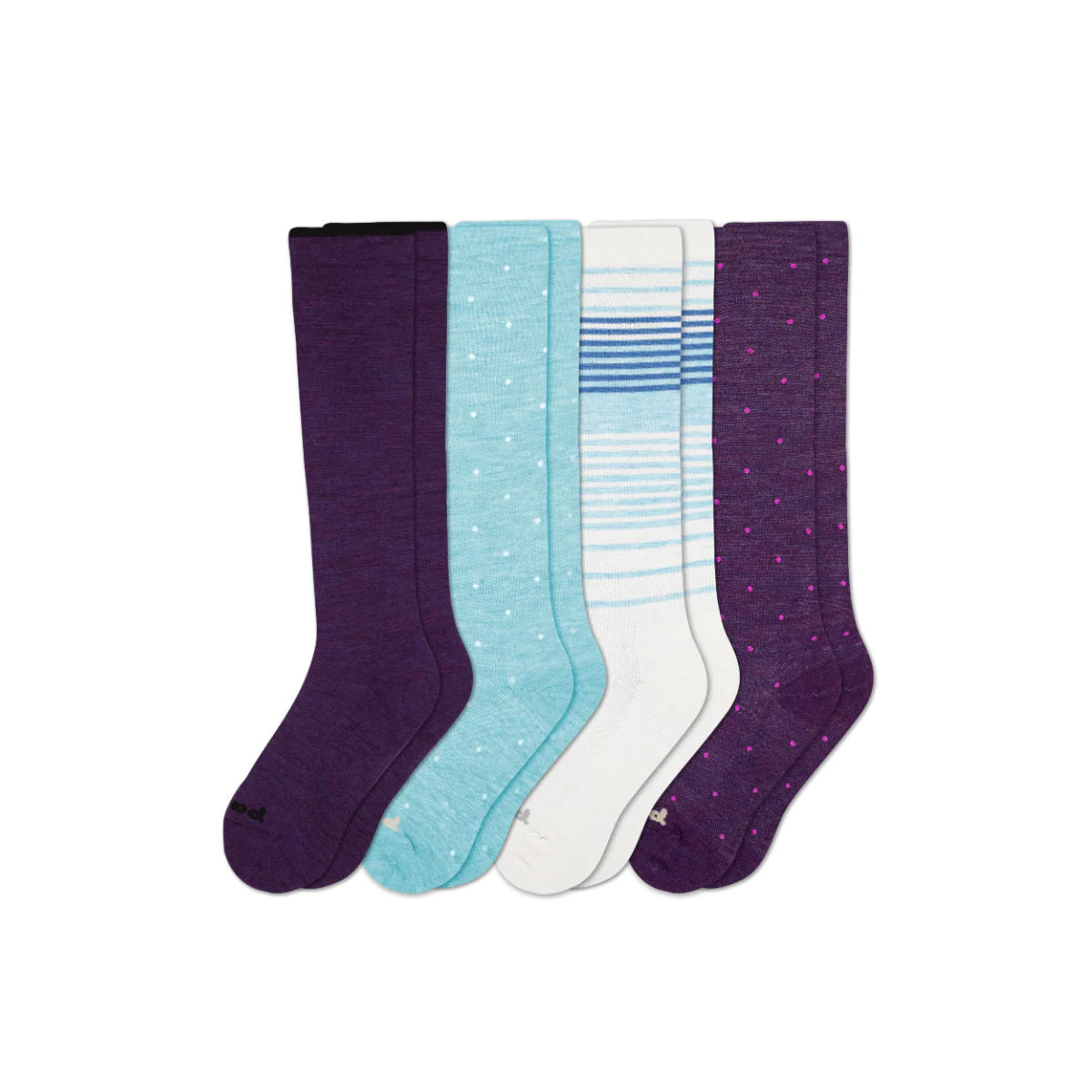 4 Pack - Women's Compression Socks - Image 82