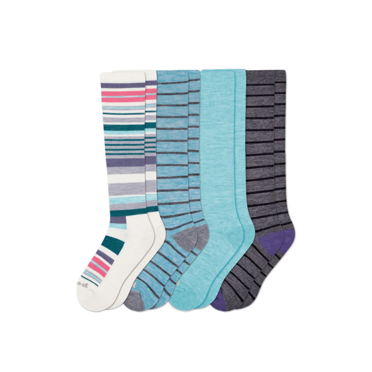 4 Pack - Women's Compression Socks - Image 87