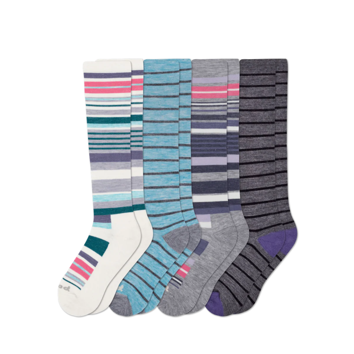 4 Pack - Women's Compression Socks - Image 89