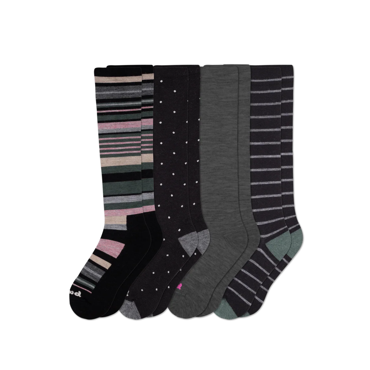4 Pack - Women's Compression Socks - Image 94