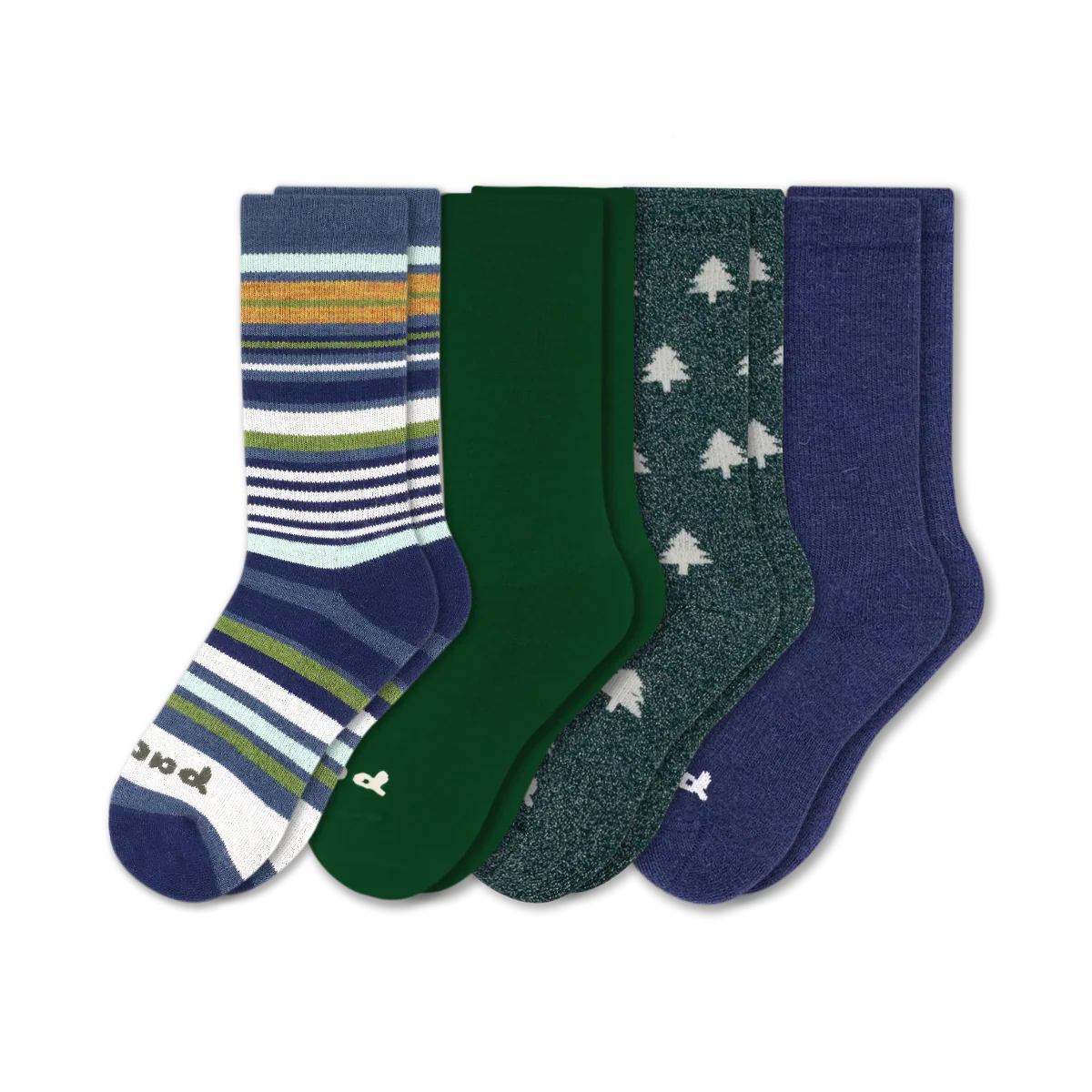 4 Pack - Women's Crew Pacas Socks - Image 208