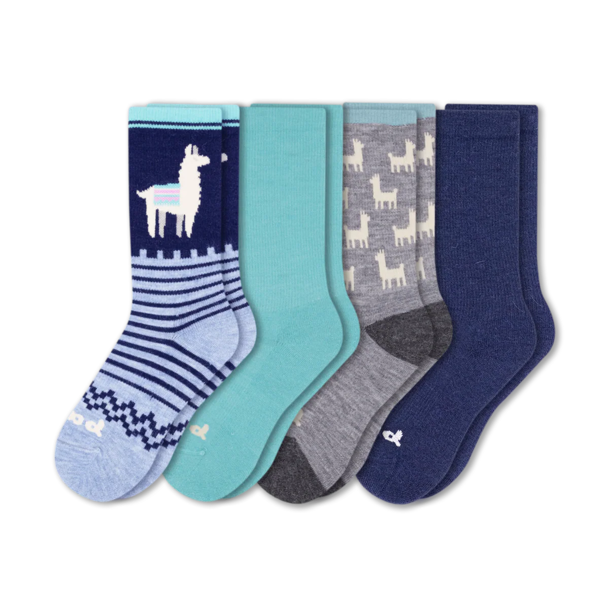 4 Pack - Women's Crew Pacas Socks - Image 218