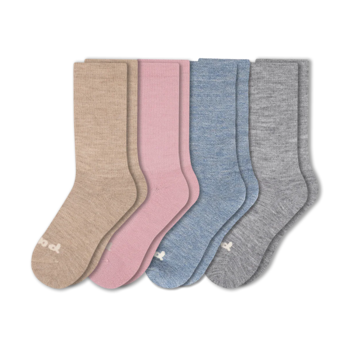 4 Pack - Women's Crew Pacas Socks - Image 220