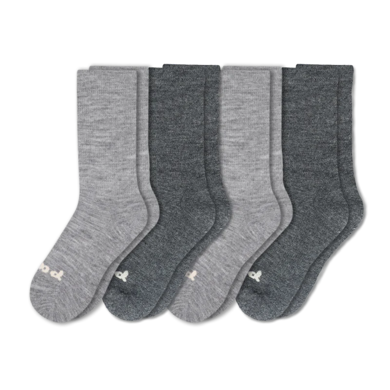 4 Pack - Women's Crew Pacas Socks - Image 4