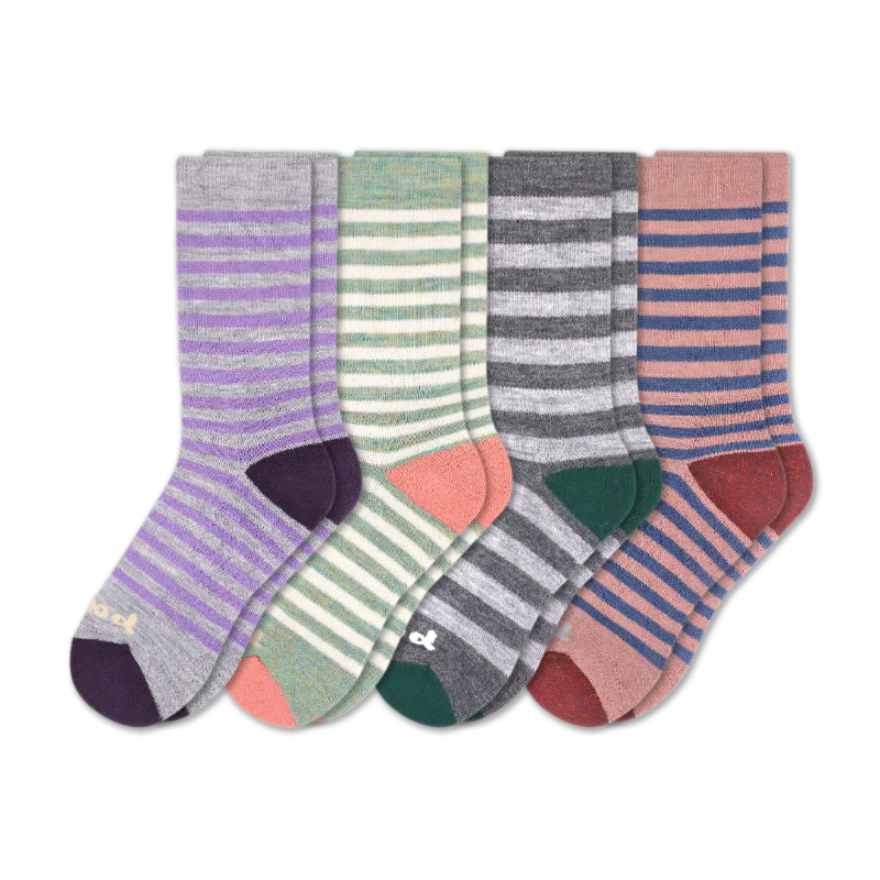 4 Pack - Women's Crew Pacas Socks - Image 9