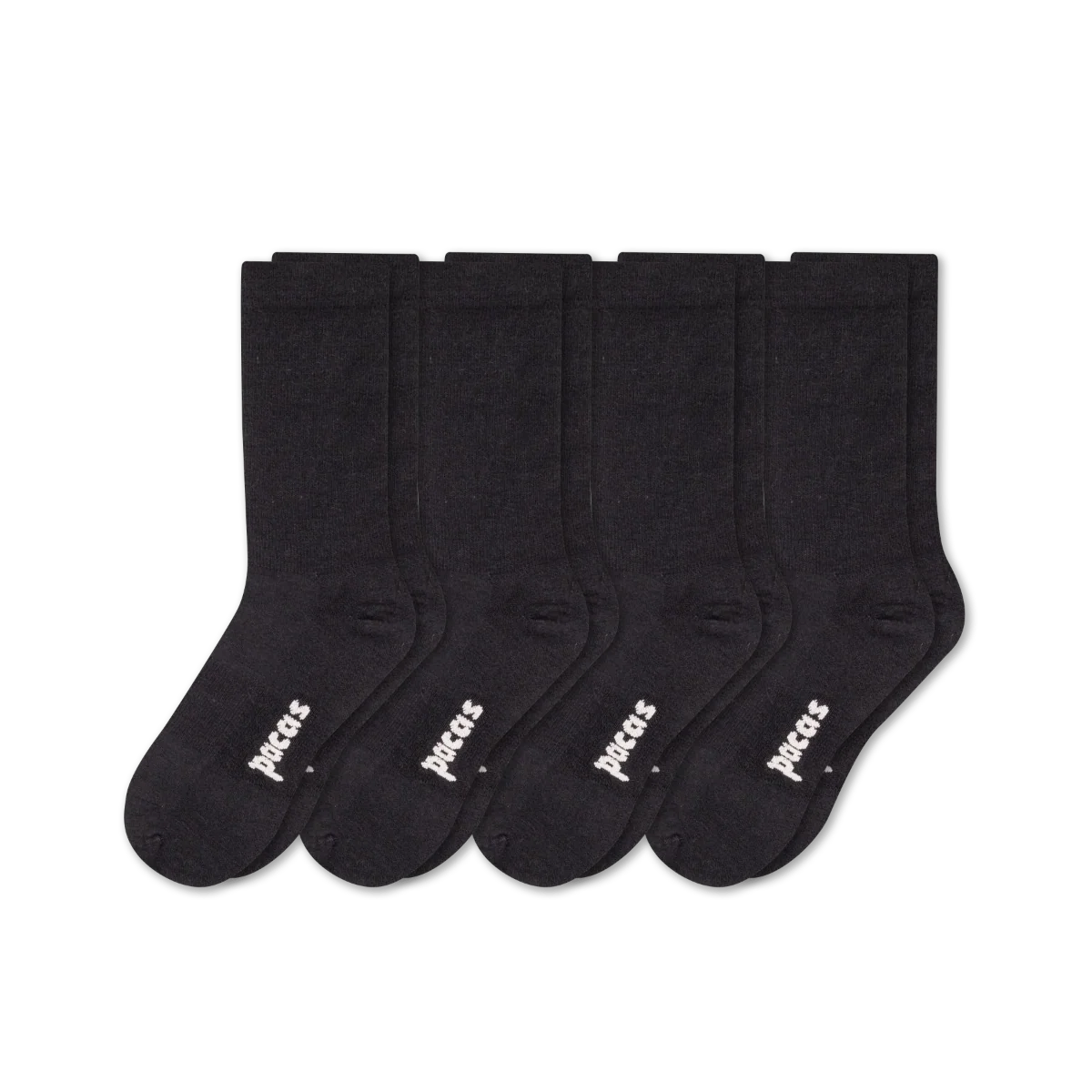 4 Pack - Women's Light-Weight Crew Pacas Socks - Image 13