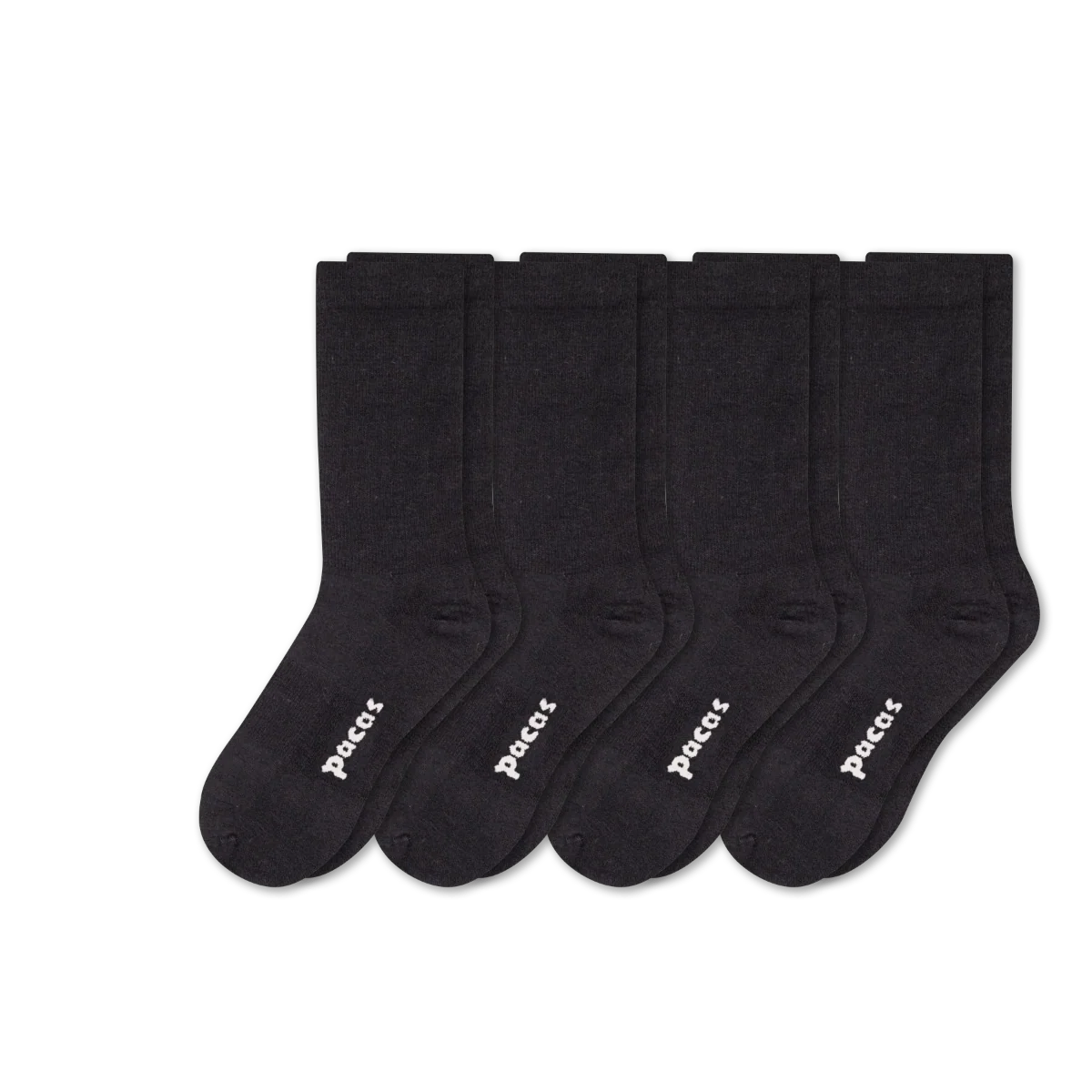 4 Pack - Women's Light-Weight Crew Pacas Socks - Image 17