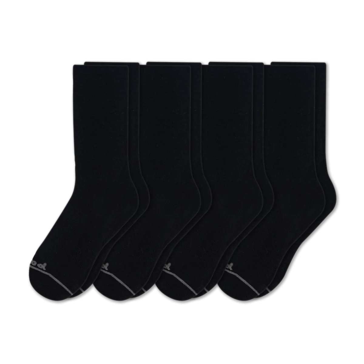 4 Pack - Women's Light-Weight Crew Pacas Socks - Image 191