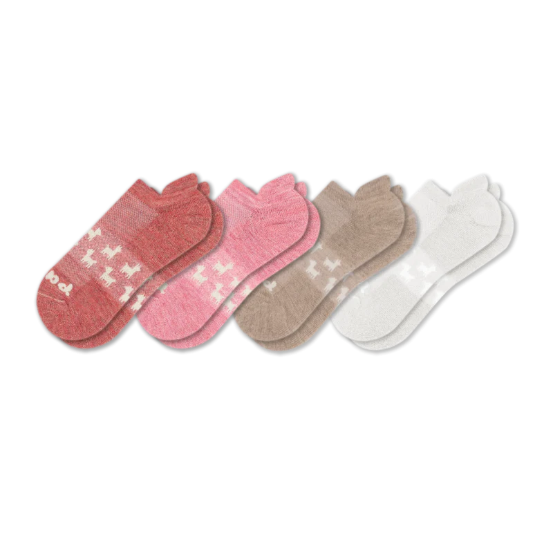 4 Pack - Women's Low Cut Pacas Socks - Image 105