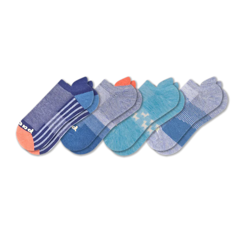 4 Pack - Women's Low Cut Pacas Socks - Image 107