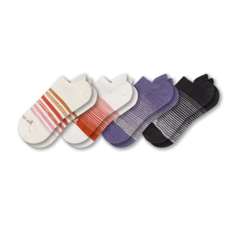 4 Pack - Women's Low Cut Pacas Socks - Image 11