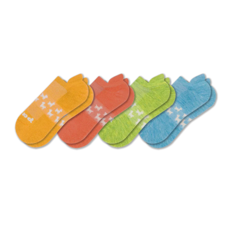 4 Pack - Women's Low Cut Pacas Socks - Image 111