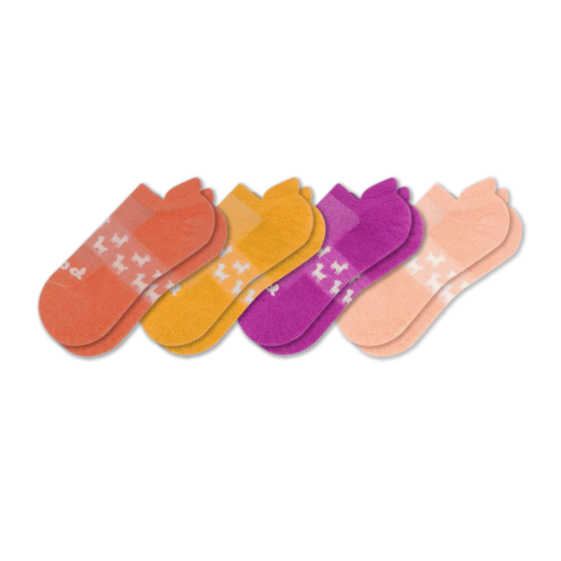 4 Pack - Women's Low Cut Pacas Socks - Image 113