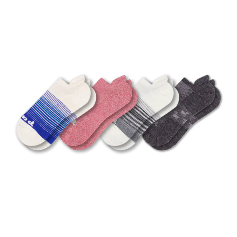 4 Pack - Women's Low Cut Pacas Socks - Image 117