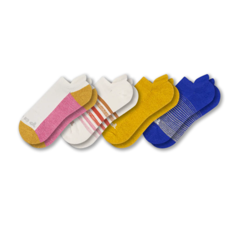 4 Pack - Women's Low Cut Pacas Socks - Image 12