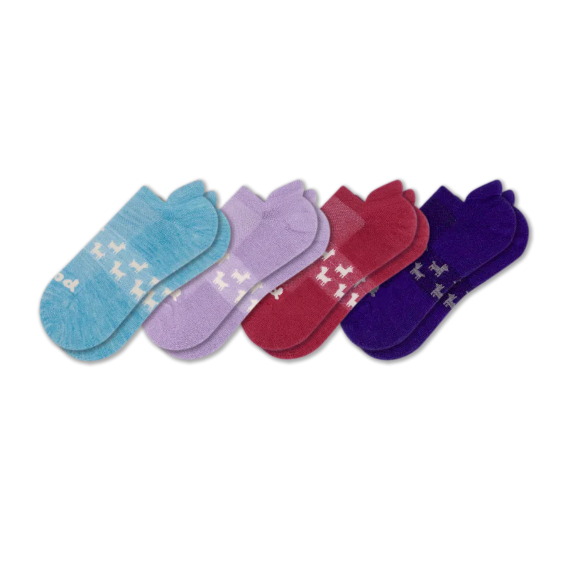 4 Pack - Women's Low Cut Pacas Socks - Image 120