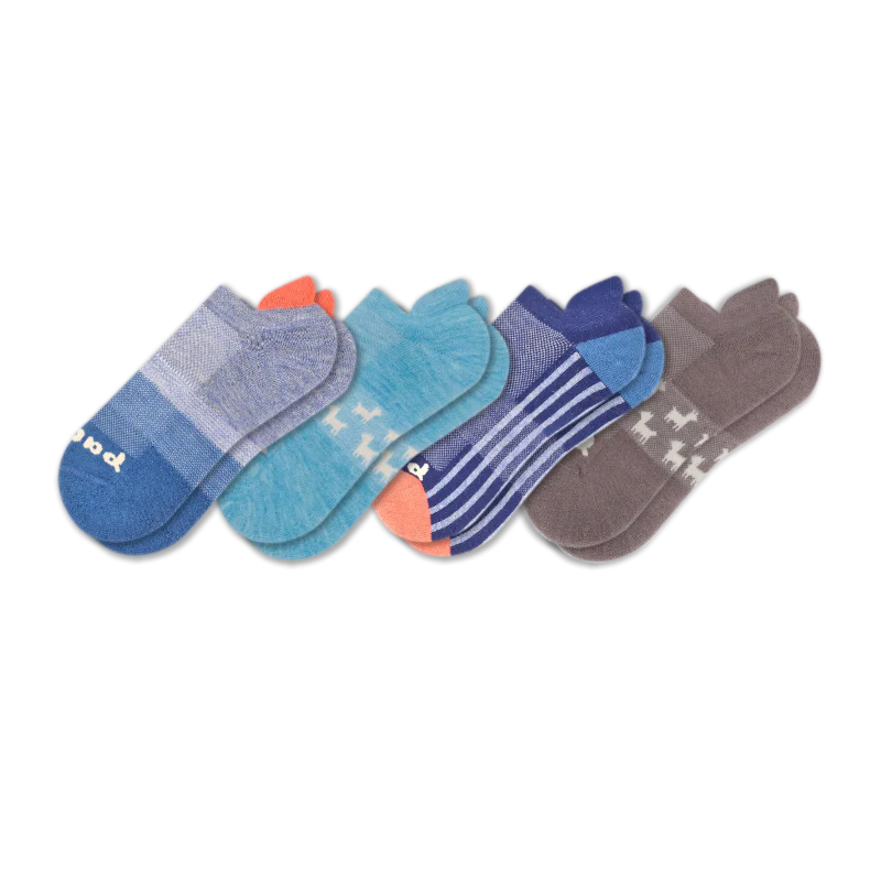 4 Pack - Women's Low Cut Pacas Socks - Image 121