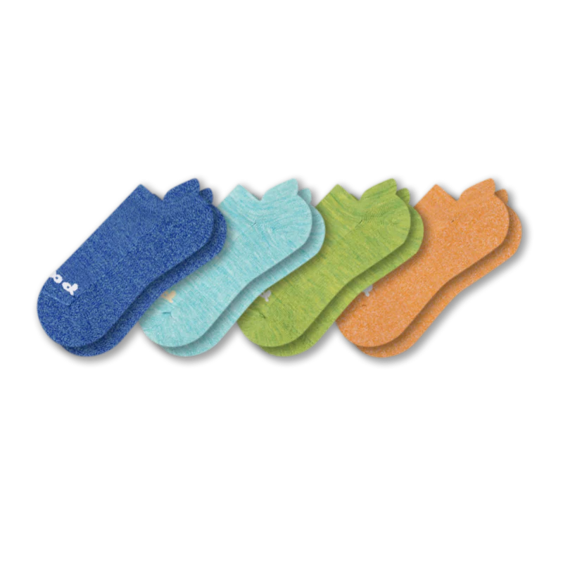 4 Pack - Women's Low Cut Pacas Socks - Image 126