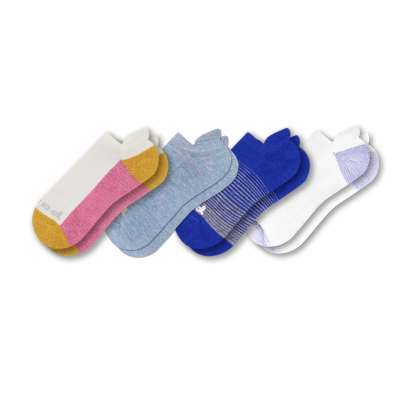 4 Pack - Women's Low Cut Pacas Socks - Image 13