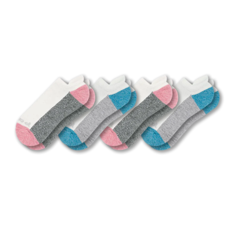 4 Pack - Women's Low Cut Pacas Socks - Image 131