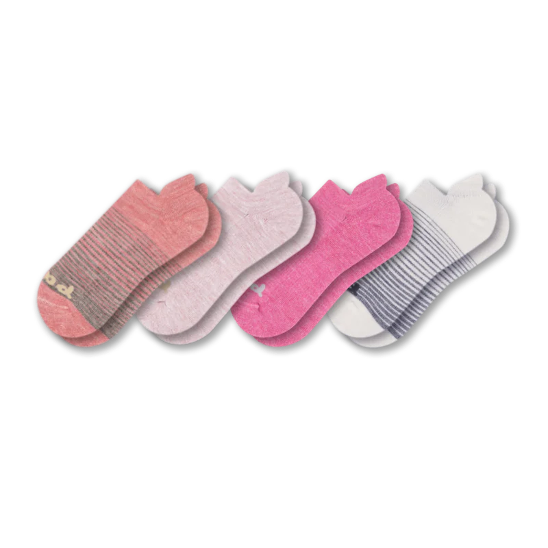 4 Pack - Women's Low Cut Pacas Socks - Image 137