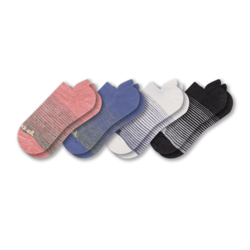 4 Pack - Women's Low Cut Pacas Socks - Image 141