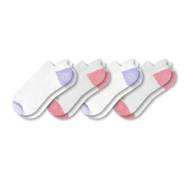 4 Pack - Women's Low Cut Pacas Socks - Image 148