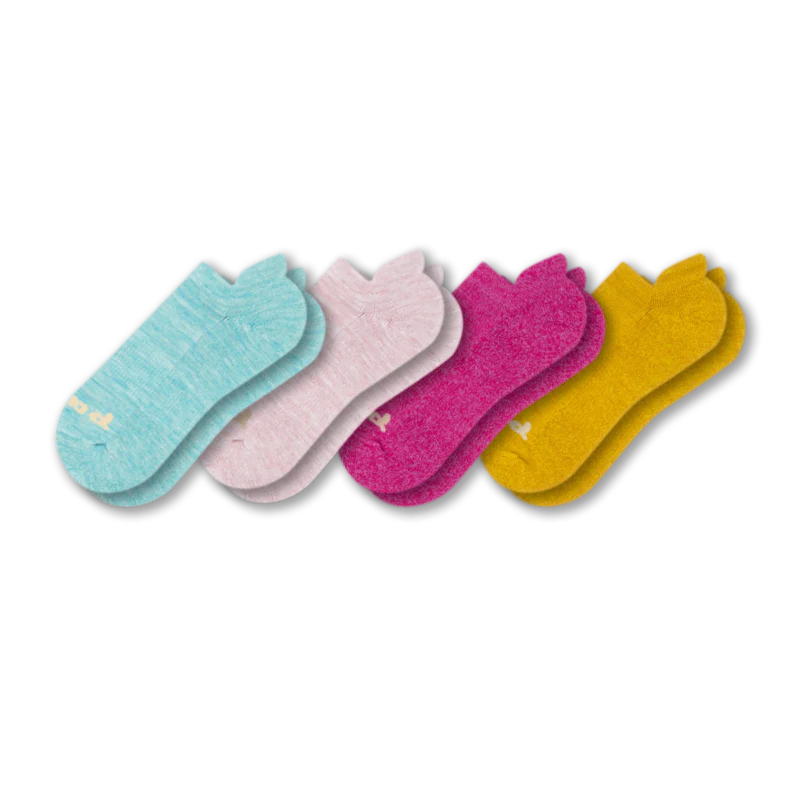4 Pack - Women's Low Cut Pacas Socks - Image 150