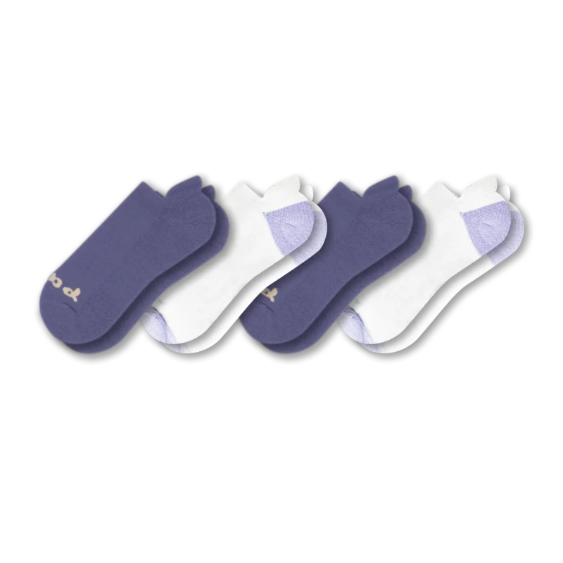 4 Pack - Women's Low Cut Pacas Socks - Image 152